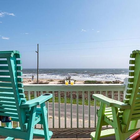 Beachfront*Spectacular View*4 Bd*Sleeps 14 Villa Bolivar Peninsula Eksteriør billede